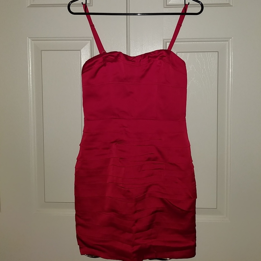 Sexy red dress
